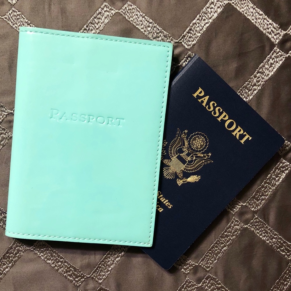 Tiffany & Co Patent Leather Passport Cover